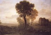 Claude Lorrain Landscape with Jacob,Rachel and Leah at the Well Spain oil painting artist